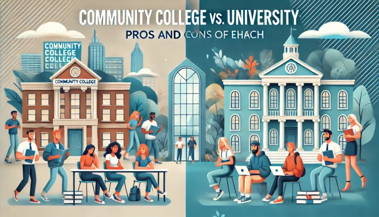 Community College vs. University: Pros and Cons of Each